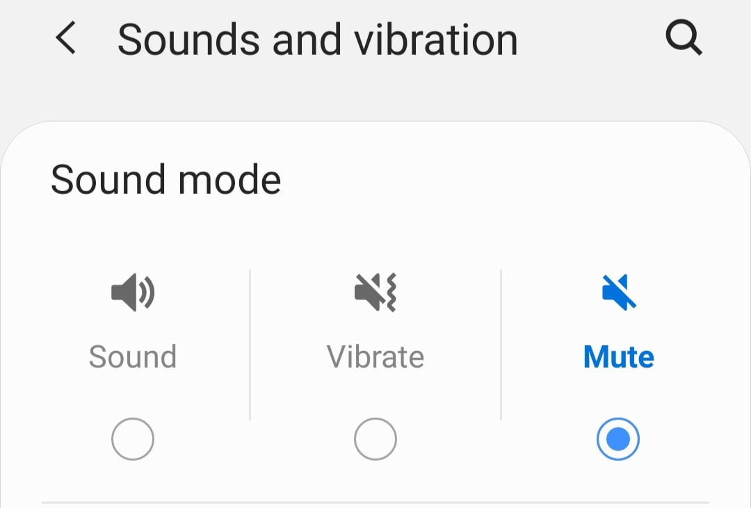 Find where the MUTE button is on your phone