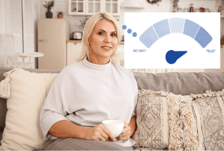 Needing to trust what you are purchasing and who you are hiring is innate in all human beings!